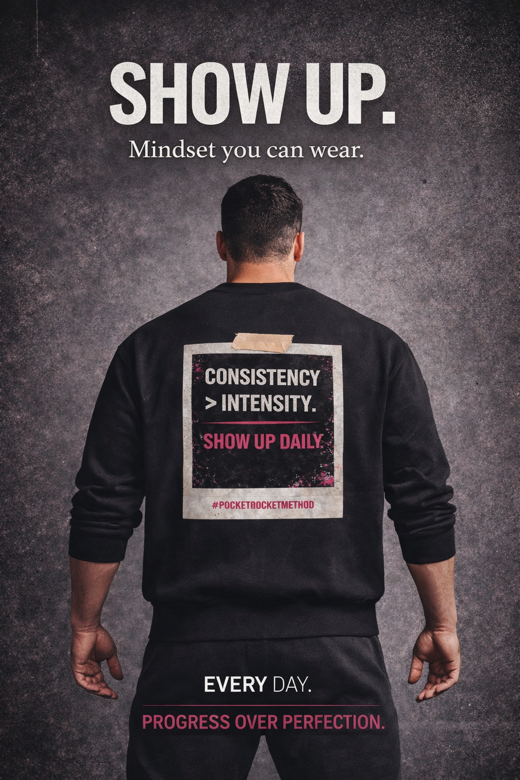 Consistency - Intensity - Show up daily.