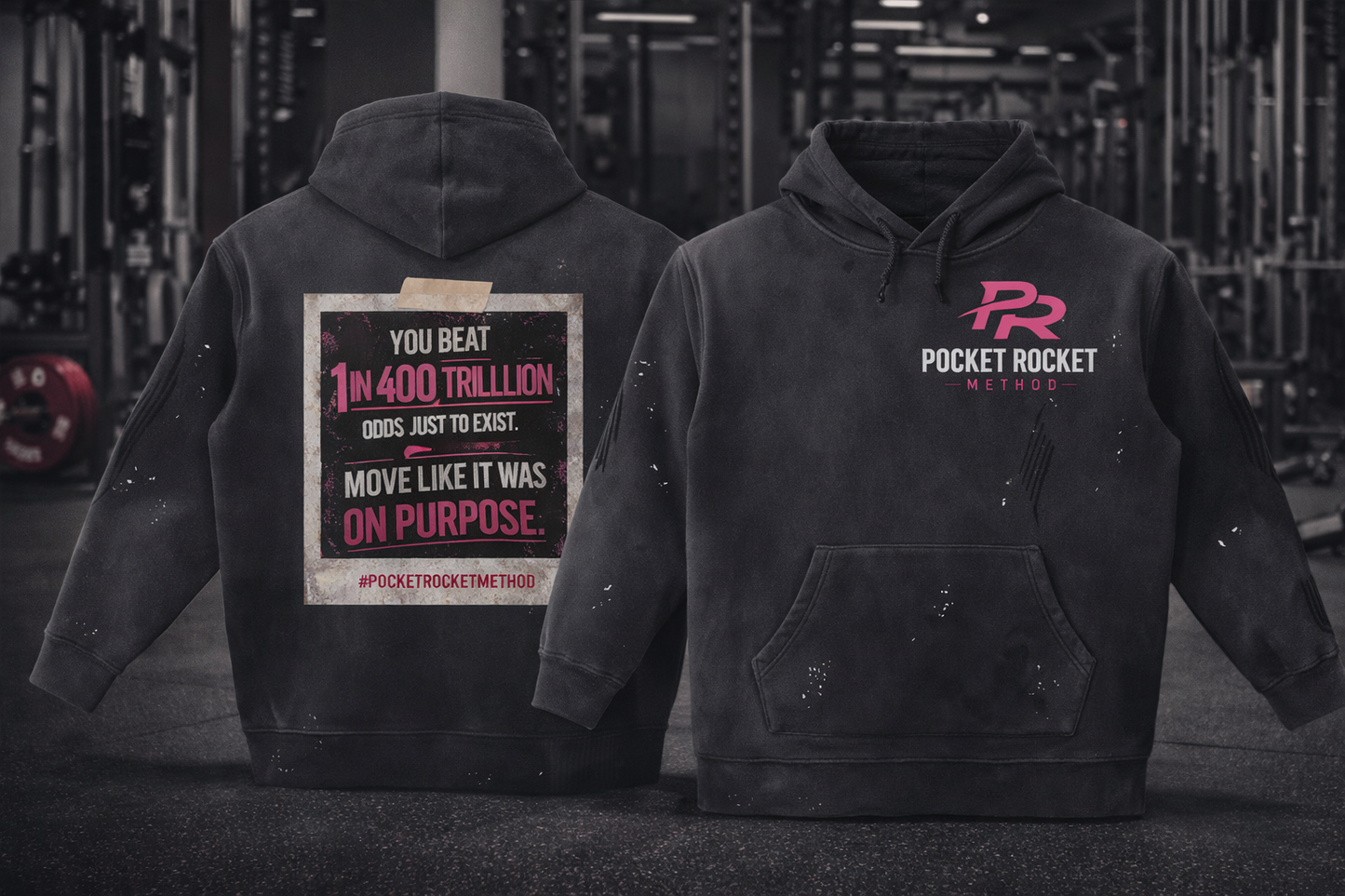 You beat 1 in 400 trillion odds just to exist. Move like it was on purpose.